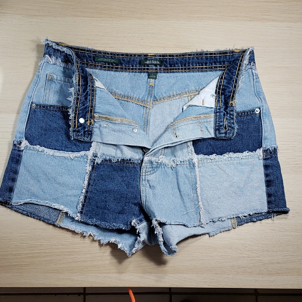 Patchwork Wild Fable Denim Shorts - image 2